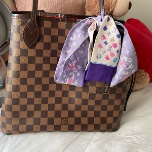 LV Purple Monogram Bandeau